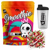 MUSCLE CLINIC SMOOTHIE WHEY 600g WPC PYSZNE BIAŁKO TRUSKAWKA SHAKER