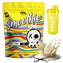 MUSCLE CLINIC SMOOTHIE WHEY 600g WPC PYSZNE BIAŁKO WANILIA SHAKER