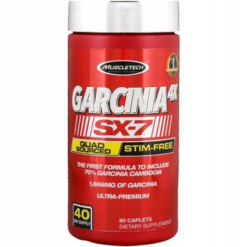 Muscletech Garcinia 4X Sx-7 Hca Bez Stymulantów 80K Bloker Węglowodanów - Muscletech