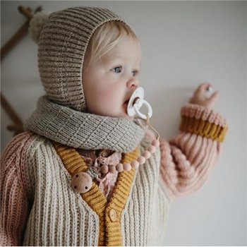 Mushie koralikowa zawieszka do smoczka Cleo Cloud - Mushie