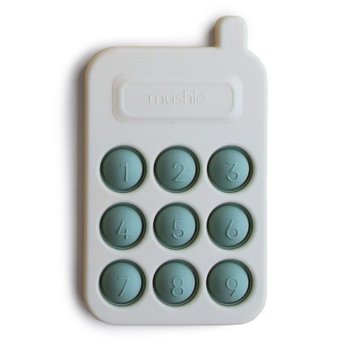 Mushie Zabawka Sensoryczna Bąbelki Do Wciskania Telefon Cambridge Blue - Mushie