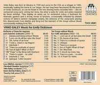 Music For Emily Dickinson Various Artists