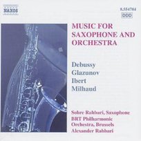 Music For Saxophone And Orchestra Various Artists