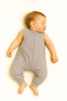 Muślinowy śpiworek dla dzieci z nogawkami L 9-24 mcy letni TOG 1.0 - szary