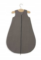 Muślinowy śpiworek dla dzieci zaokrąglony BABY 6-12 mcy TOG 1.0 - antracyt