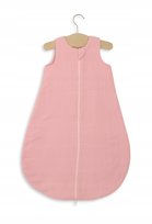 Muślinowy śpiworek dla dzieci zaokrąglony BABY 6-12 mcy TOG 1.0 - pastel pi
