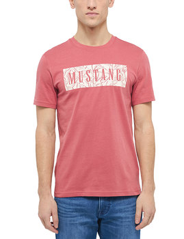 MUSTANG MĘSKI CZERWONY T-SHIRT KOSZULKA M - Mustang