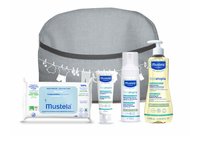 Mustela Pielęgnacja skóry atopowej od 1. dnia życia (4 produkty + Torba)