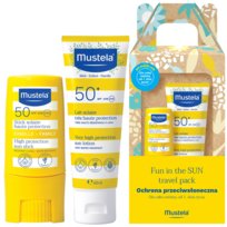 Mustela Sztyft SPF50+ i Mleczko przeciwsłoneczne SPF 50+ 40 ml - dla dzieci