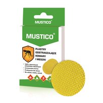 MUSTICO Plastry odstraszające komary i meszki 12 szt. Biovena