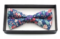 MUSZKA Męska NIEBIESKA Elegancka Mucha w Pudełku Pako Jeans Pako Jeans