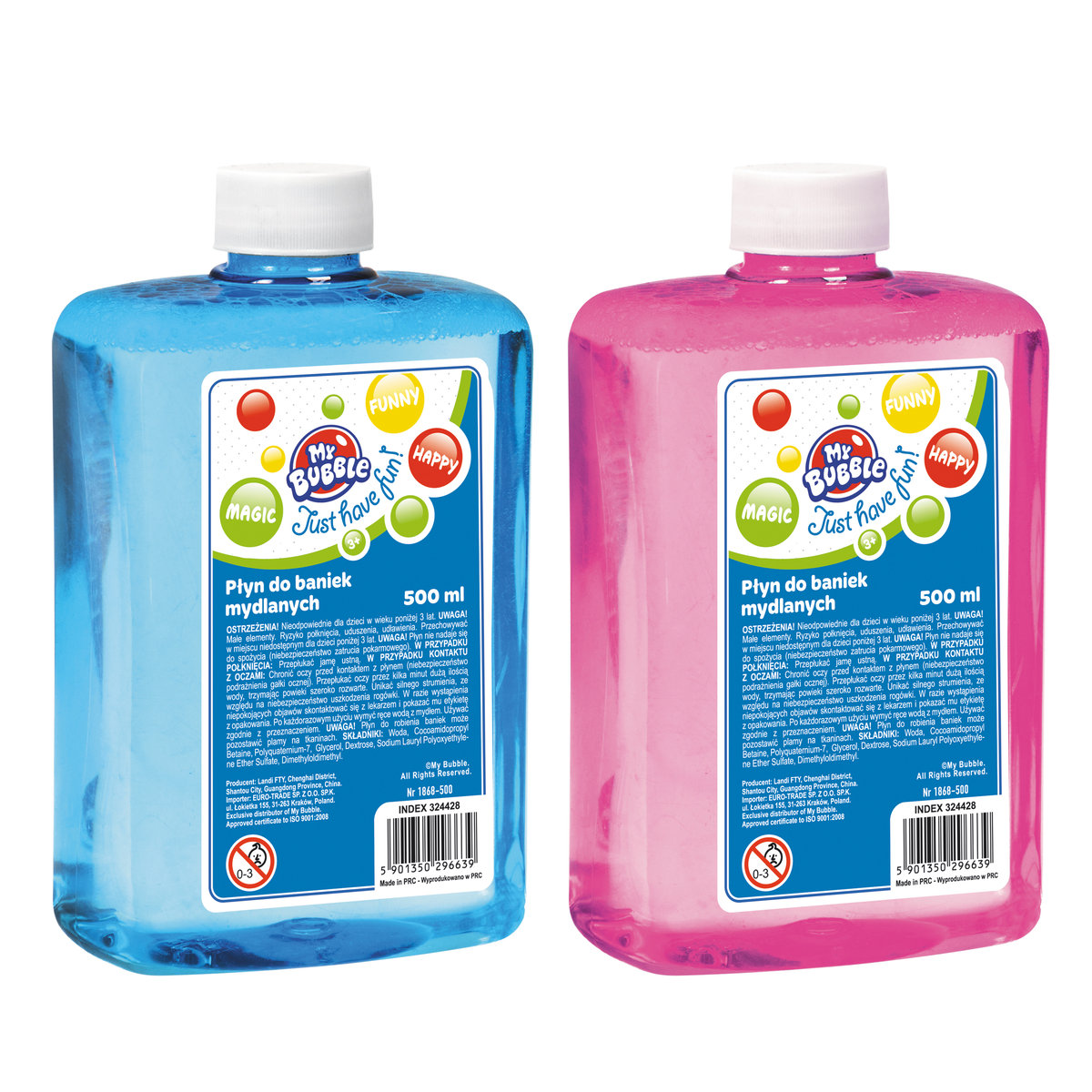 My Bubble, płyn do baniek mydlanych, 500 ml