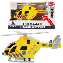 My City Helikopter ratowniczy światło/dźwięk Mega Creative