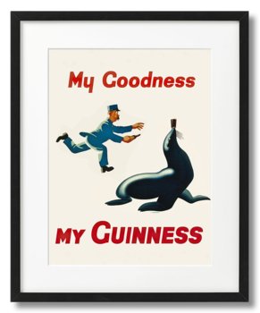 My Goodness My Guinness 01, Plakat Reklamowy Piwa - DEKORAMA