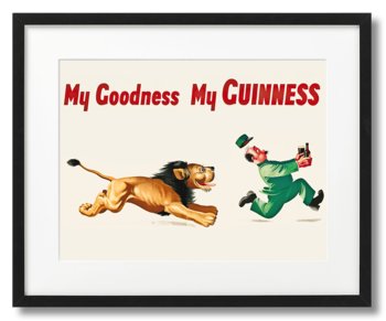 My Goodness My Guinness 02, Plakat Reklamowy Piwa - DEKORAMA