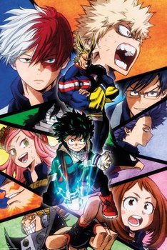 My Hero Academia - plakat z anime 61x91,5 cm - GBeye