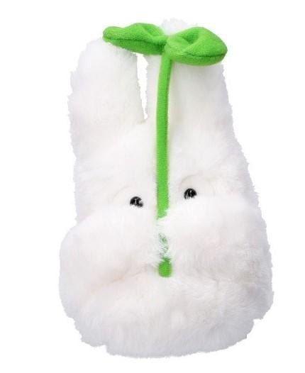 my neighbour totoro - white totoro with leaf - nakayoshi pluszak