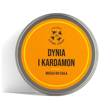 Mydlarnia Cztery Szpaki, Masło do ciała Dynia i Kardomon, 200 ml - Mydlarnia Cztery Szpaki