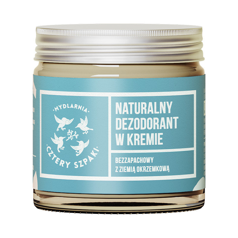 Mydlarnia Cztery Szpaki krémový deodorant, 60 ml | Internetová drogerie