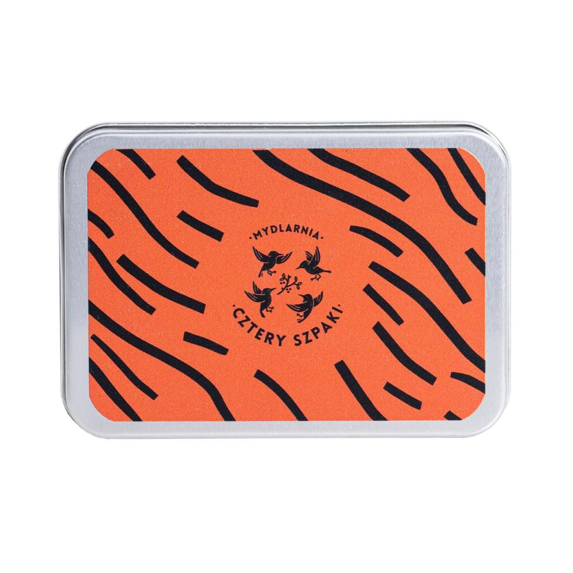 Mydlarnia Cztery Szpaki Mydlarnia Cztery Szpaki , Prostokątna Puszka Na Mydło, Tygrys