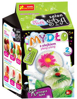 Mydło z olejkiem ylang-ylang - zrób to sam, Kwitnąca łąka, zestaw kreatywny