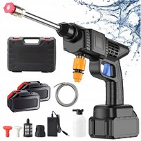 MYJKA CIŚNIENIOWA AKUMULATOROWA 30 BAR 2X AKU 21V MULTIFUNKCYJNA DYSZA