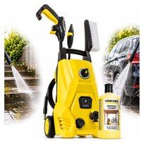 Myjka Ciśnieniowa Bauhus 1500W do Auta Tarasu Kostki 105 bar + Płyn Karcher