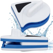 Myjka Do Okien Magnetyczna Dwustronna Do Mycia Szyb Czyszczenia Na Magnes Niebieska