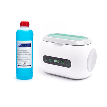 Myjka / wanna ultradźwiękowa PS-06A 35W 600ml + płyn Tech-Sonic 1L - Techrebal