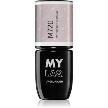 MYLAQ UV Gel Polish lakier hybrydowy do paznokci odcień My Creamy Pudding 5 ml - MYLAQ