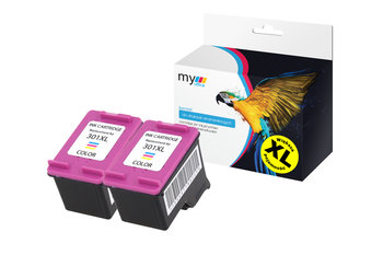 MyOffice 2x tusz 301XL C do HP - Inny producent