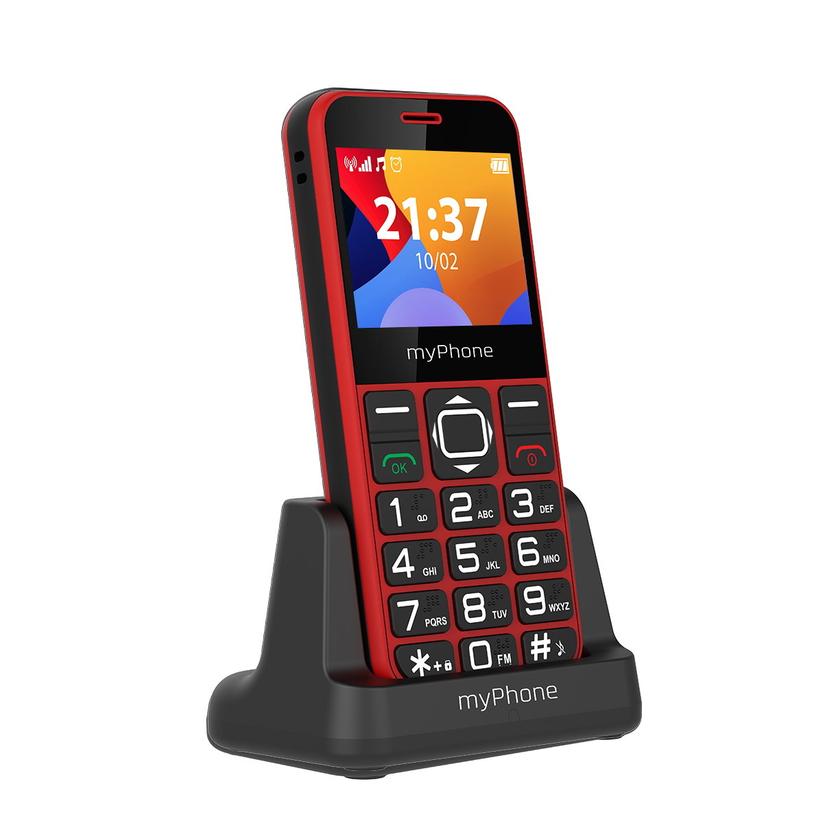 MyPhone, Telefon, Halo 3, Czerwony-Zdjęcie-0