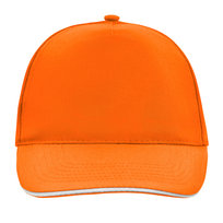 Myrtle Beach Promo 5 Panel Sandwich Peak Cap (OS / Łososiowy) Myrtle Beach
