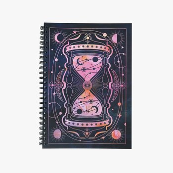 Mystery of Time — kołozeszyt w kropki (A5), miękka oprawa, 120 gsm - Devangari