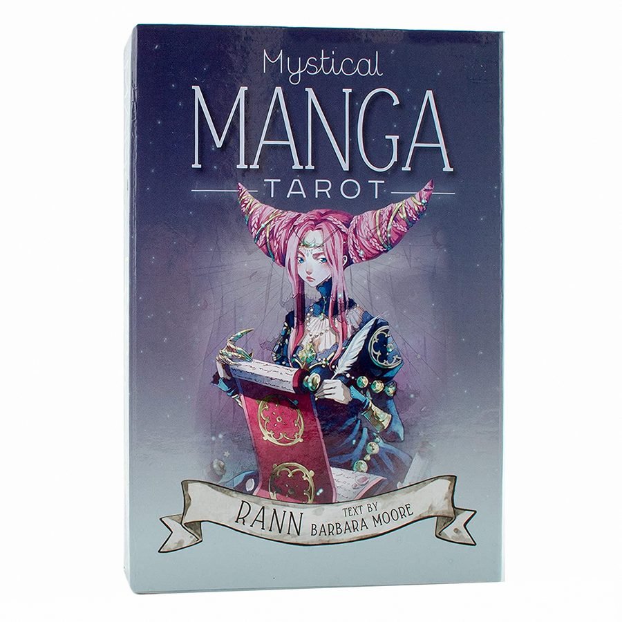 Фото - Настільна гра Tarot Mystical Mangra, karty tarota z podręcznikiem, Llewellyn 