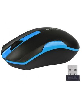 Mysz A4TECH V-TRACK G3-200N-1 Black+Blue WRLS - A4Tech