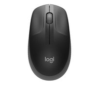 Mysz bezprzewodowa, Logitech, M190, czarna