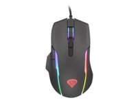Mysz dla gracza Mysz gamingowa GENESIS XENON 220 6400DPI RGB czarna Genesis
