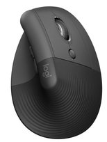 Mysz ergonomiczna LOGITECH Lift 910-006473, grafitowy