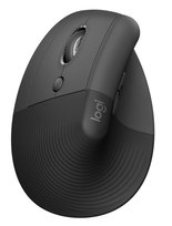 Mysz ergonomiczna LOGITECH Lift dla osób leworęcznych 910-006474, grafitowy
