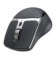 Mysz Hama WM-800 ergonomiczna Muti-Device Bluetooth RF akumulator, czarna Hama