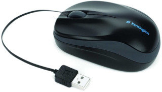 Mysz KENSINGTON  Pro Fit ze zwijanym kablem USB - Kensington