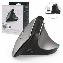 Myszka bezprzewodowa Hama ergonomiczna pionowa USB i Bluetooth ładowana RGB Hama