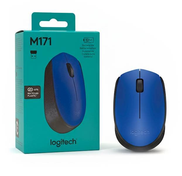 MYSZKA BEZPRZEWODOWA | LOGITECH M171 BLUE