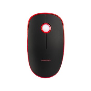 Myszka bezprzewodowa USB do komputera MODECOM MC-WRM113 czerwono-czarna - Modecom