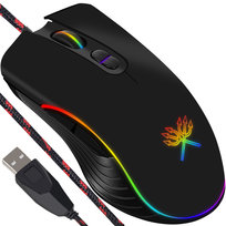 Myszka dla Graczy Mysz Gamingowa LED 1200-7200 DPI DUNMOON Iso Trade