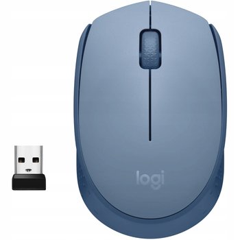 Myszka do laptopa LOGITECH M171 Bezprzewodowa Mała Błękitna jasno niebieska - Logitech