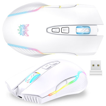 Myszka Gamingowa Bezprzewodowa Onikuma Cw905 Bt Rgb Biała - Onikuma