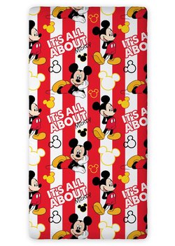 Myszka Mickey, Prześcieradło z gumką, 90x200 cm - Faro