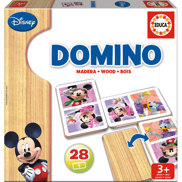 Myszka Miki i Przyjaciele Domino, gra logiczna, Educa